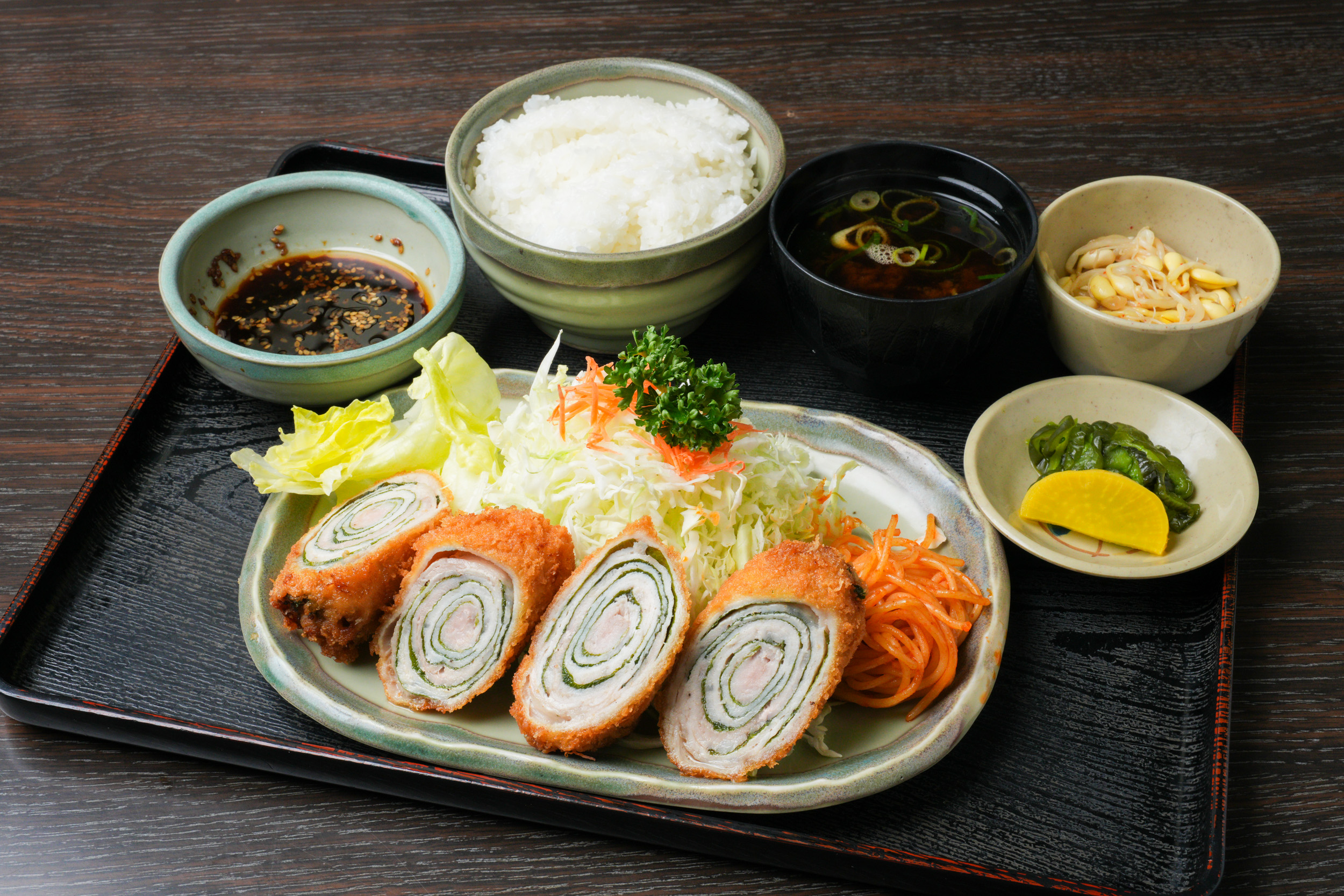 しそとんかつ定食